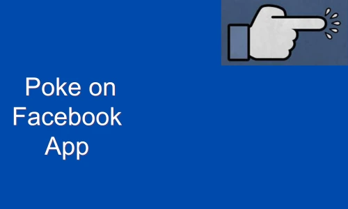 How to Poke on Facebook App